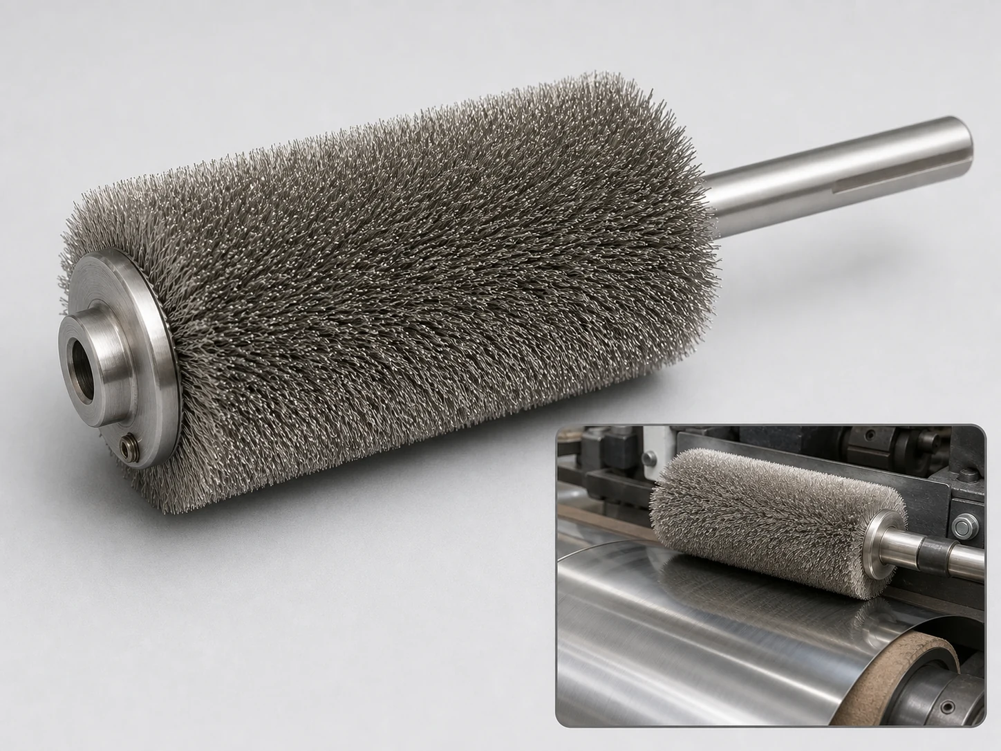 Stainless Steel Wire Industrial Cleaning Brush