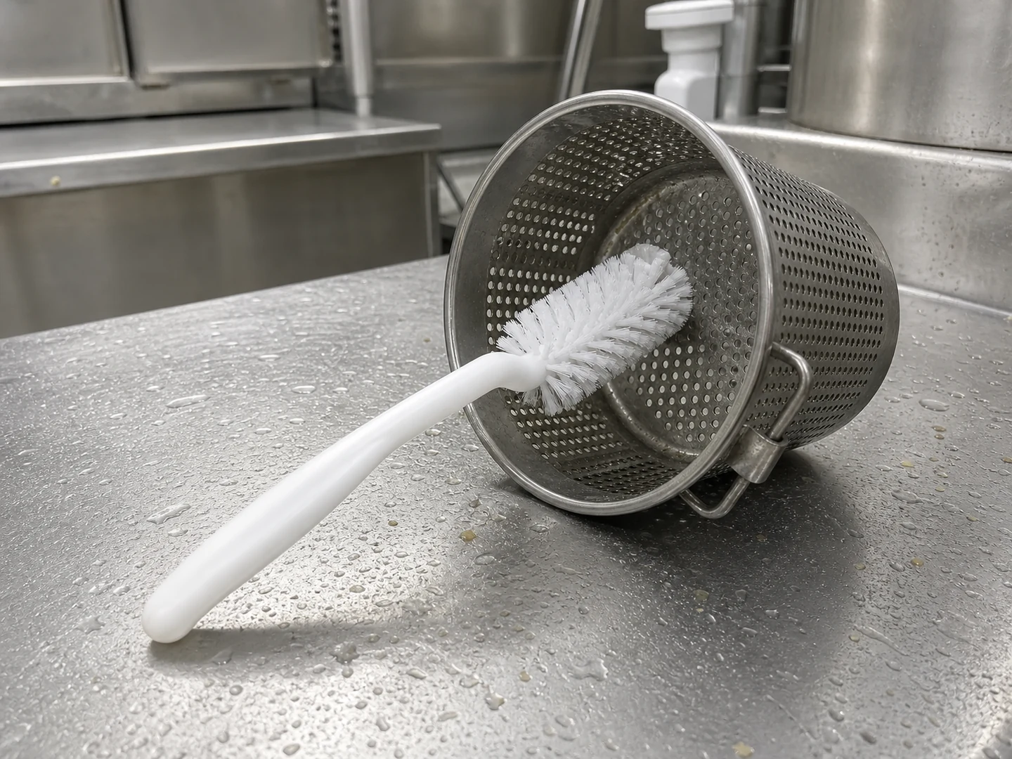 Strainer Basket Brush