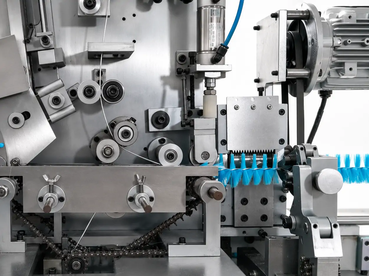 Long-Handle Brush Forming Machine