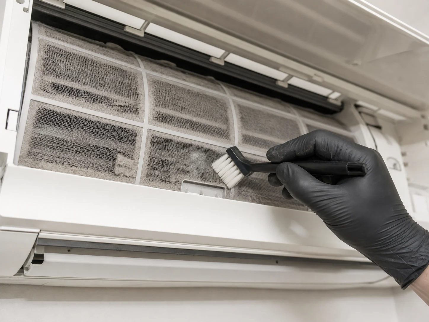 Air Conditioner Filter Cleaning