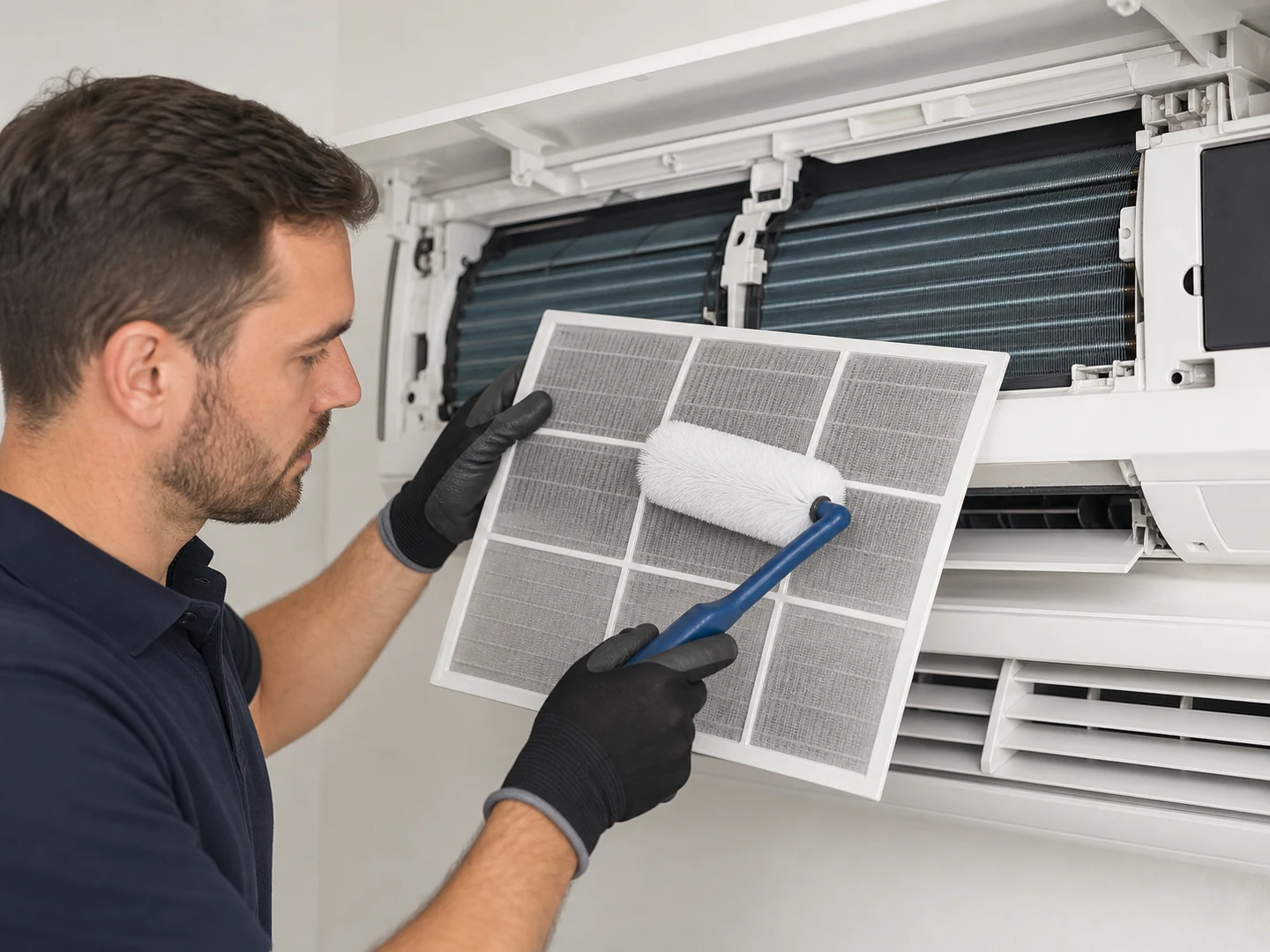 Air Conditioner Filter, Vent & Fin Cleaning