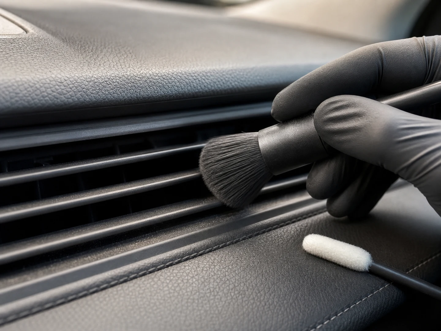 Car Interior Vent Cleaning