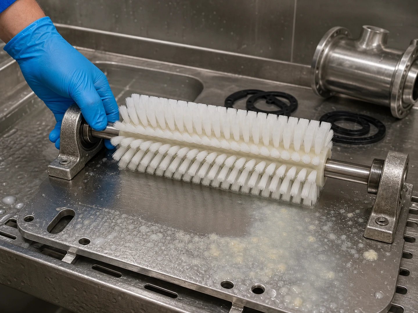 Dairy Equipment Cleaning