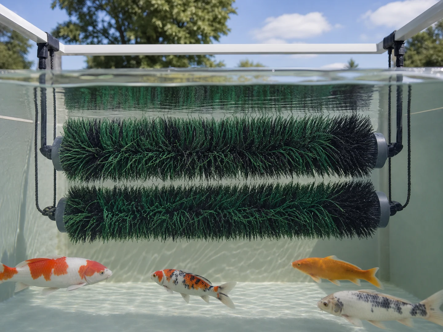 Fish Spawning Brush Use