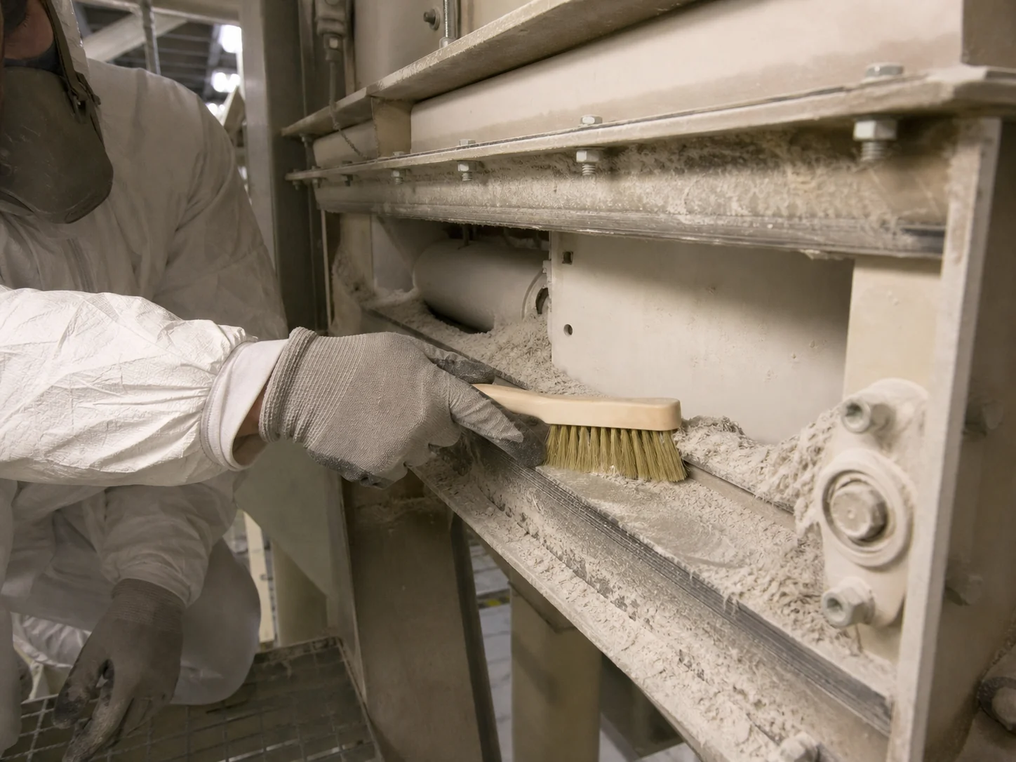 Flour Mill Equipment Cleaning