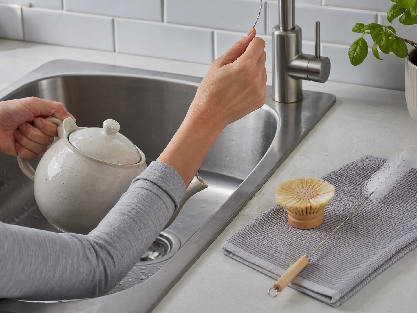 Household Dish, Teapot & Kitchen Detail Cleaning