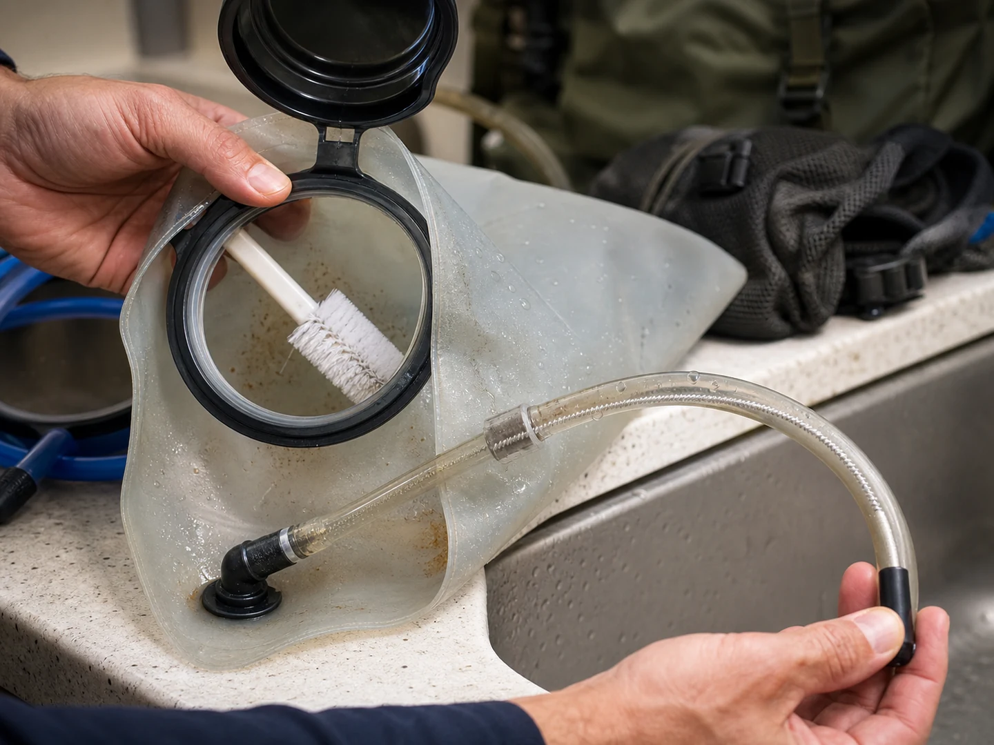 Hydration Bag Cleaning