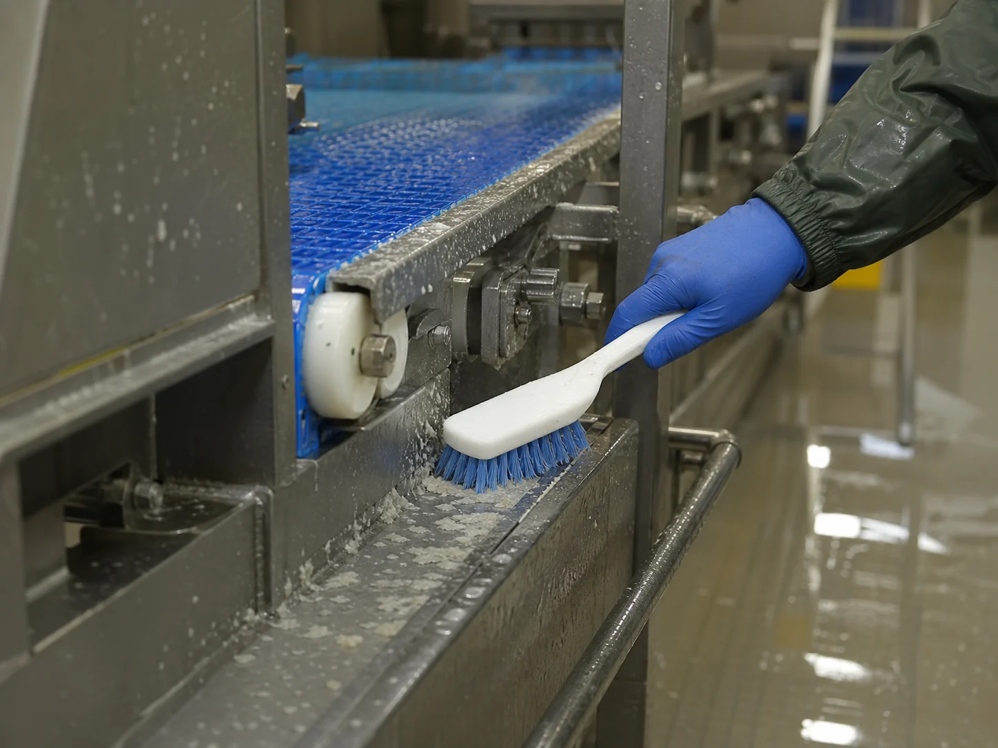 Seafood Processing Line Cleaning