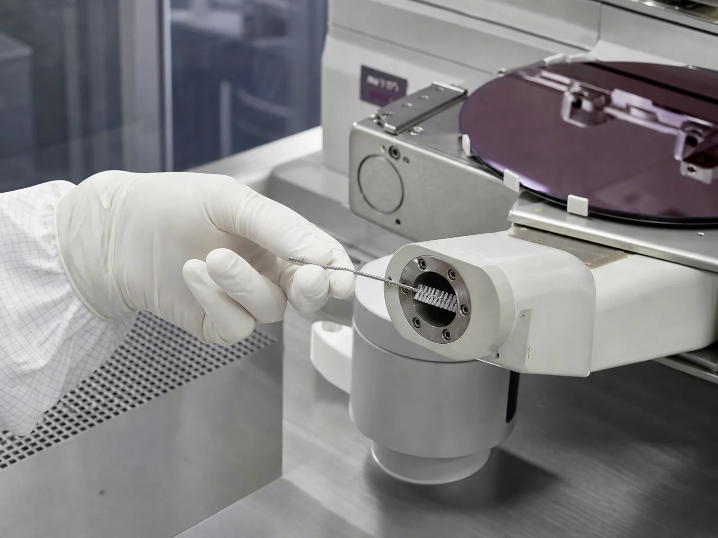 Semiconductor Wafer Handling End-effector Cleaning