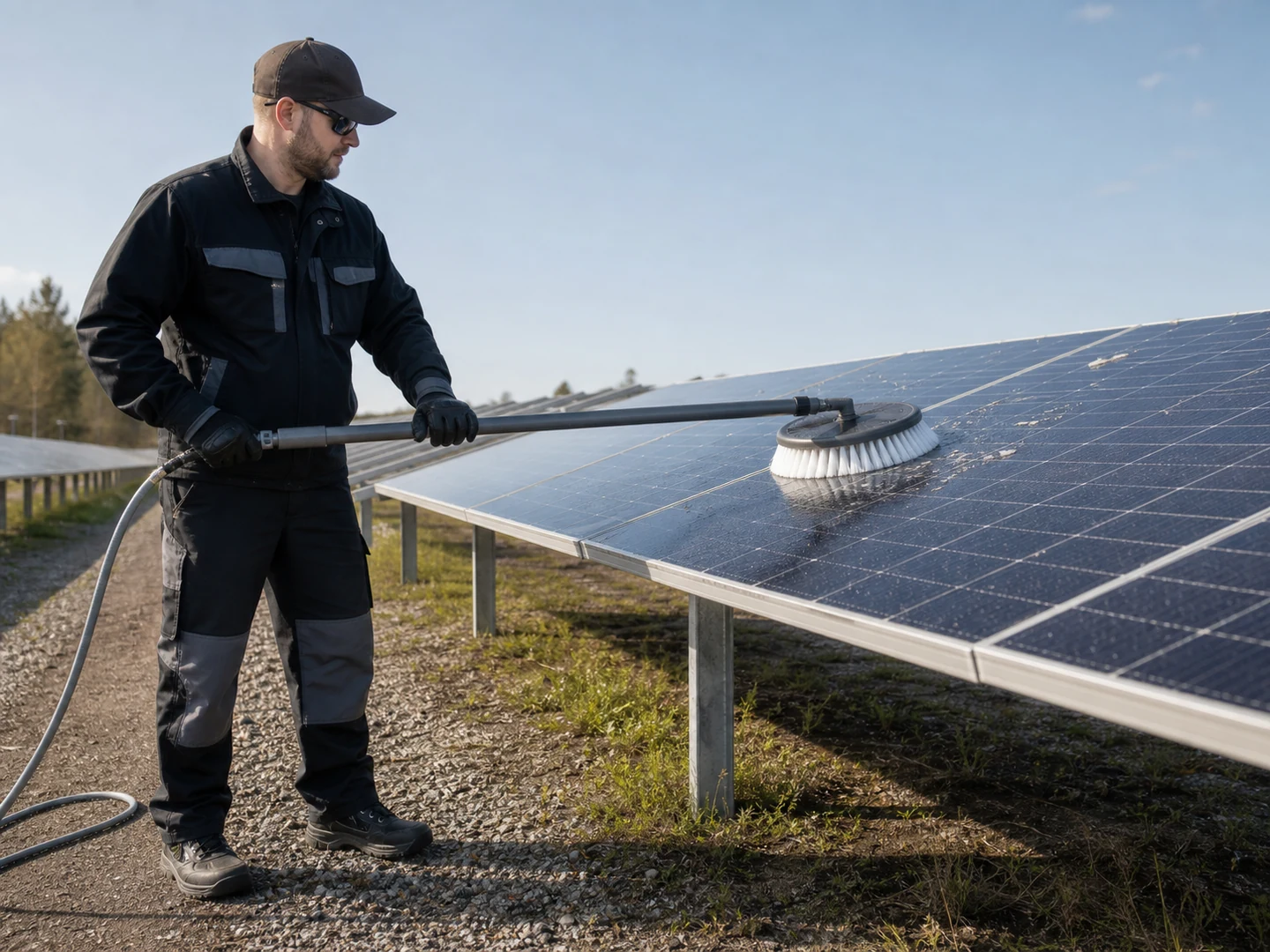 Solar Panel Cleaning