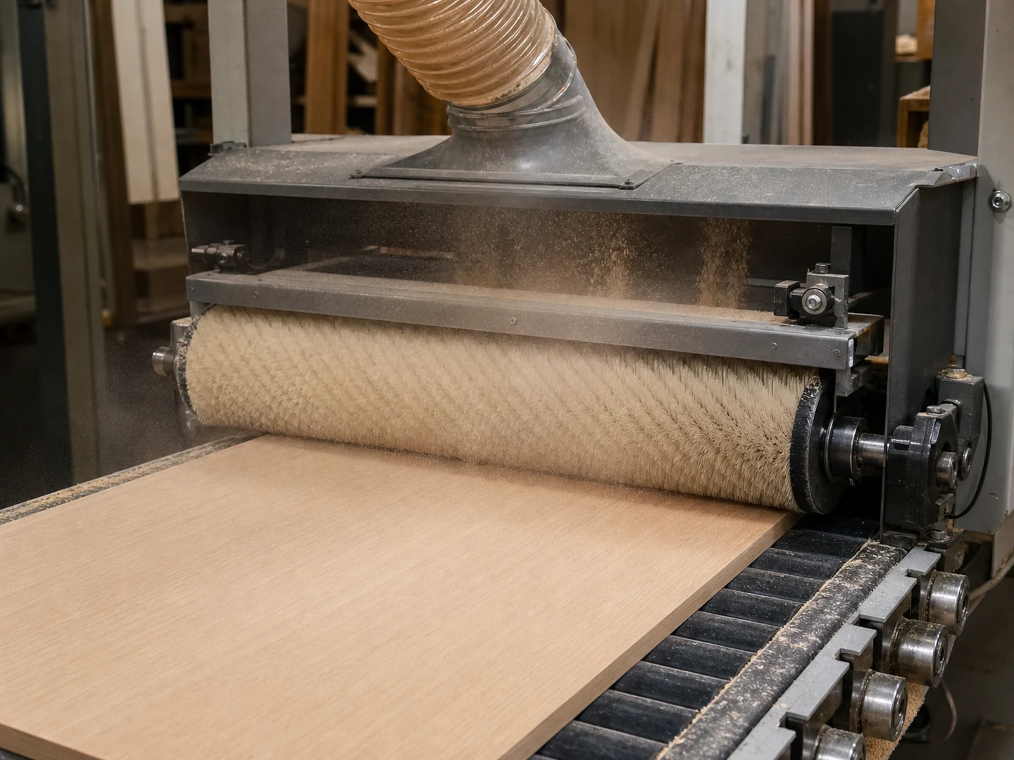 Woodworking Sanding & Furniture Surface Brushing