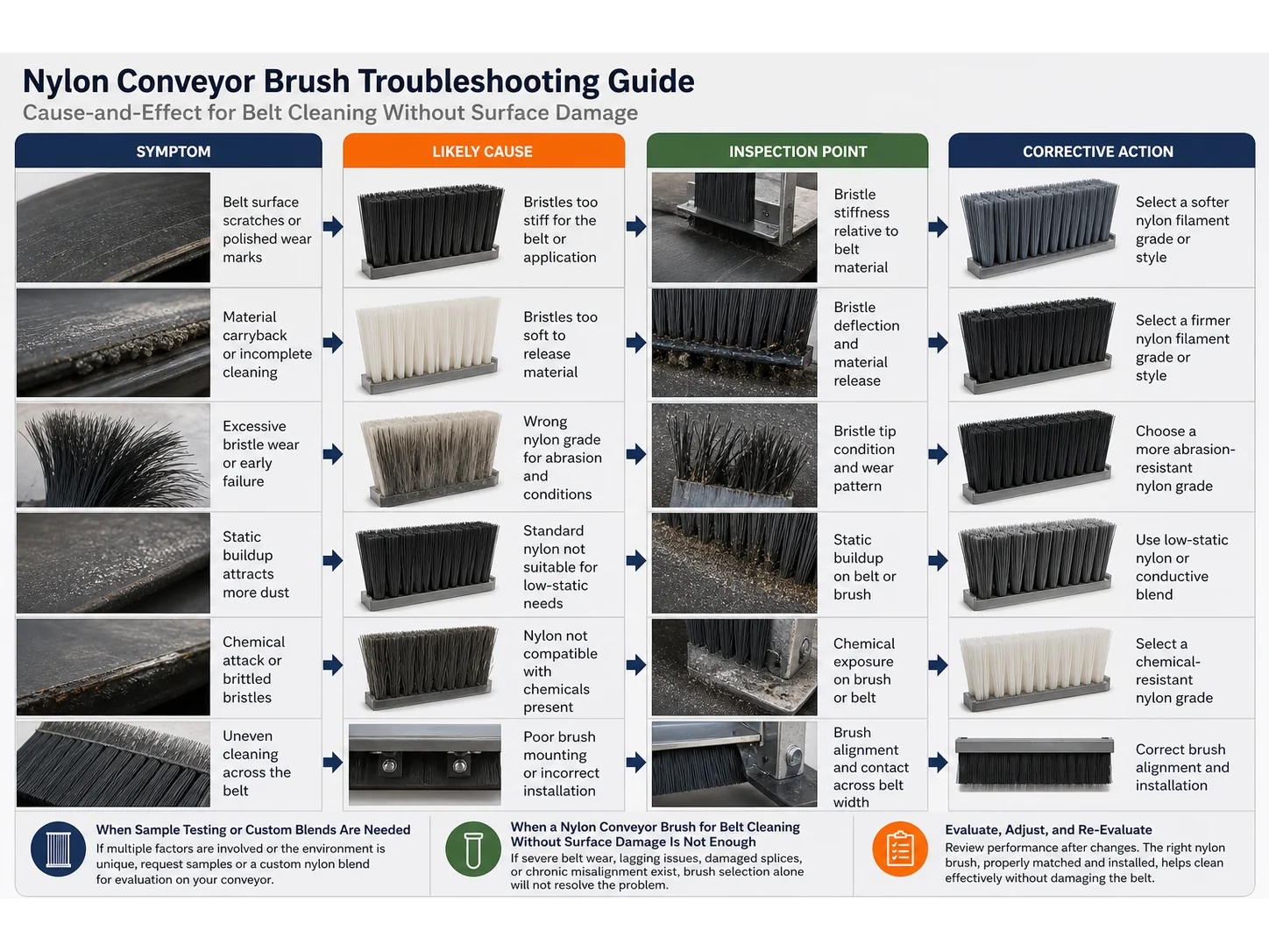 How to Choose Nylon Conveyor Brush