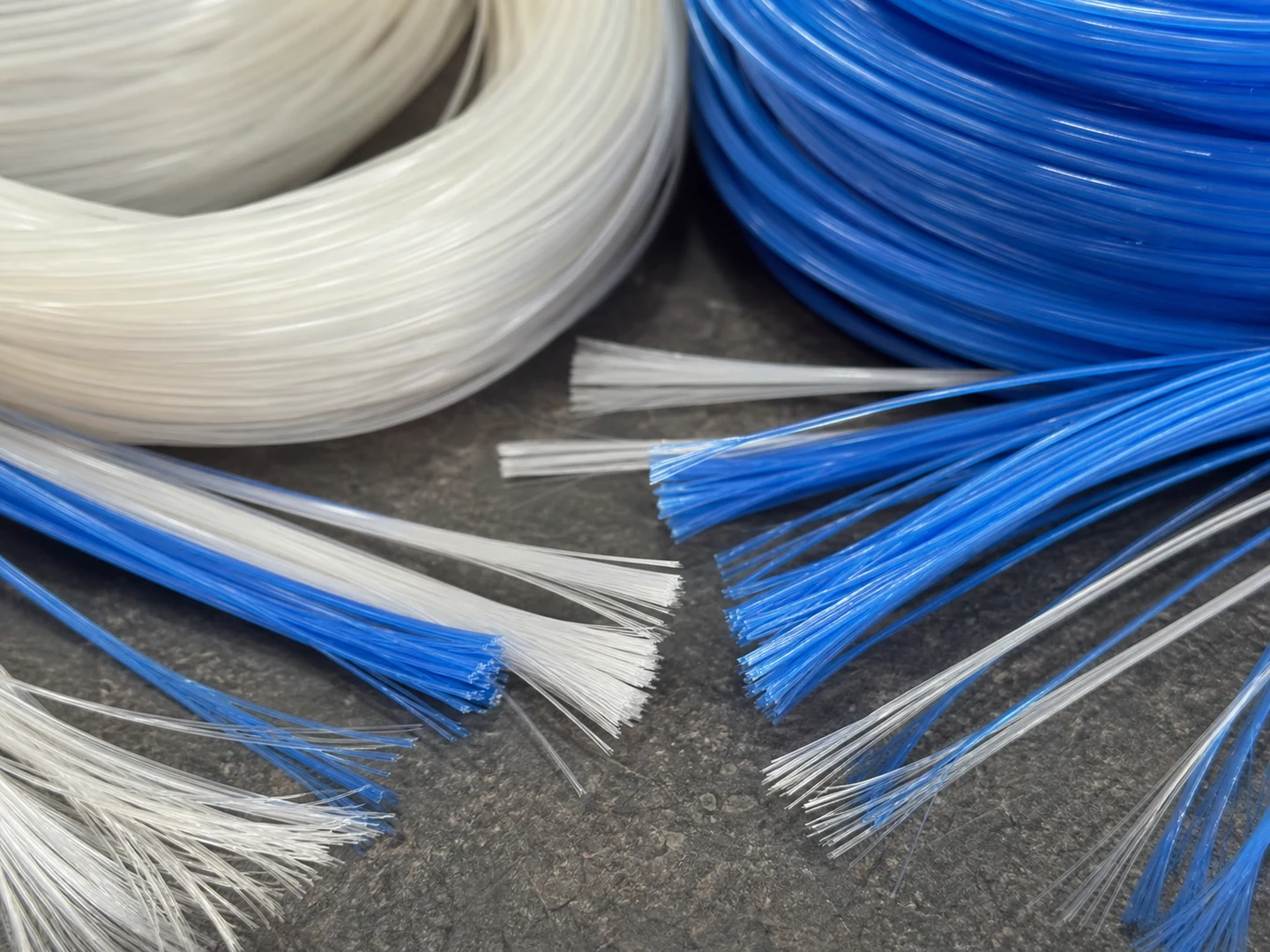 Flagged Polyester Filament