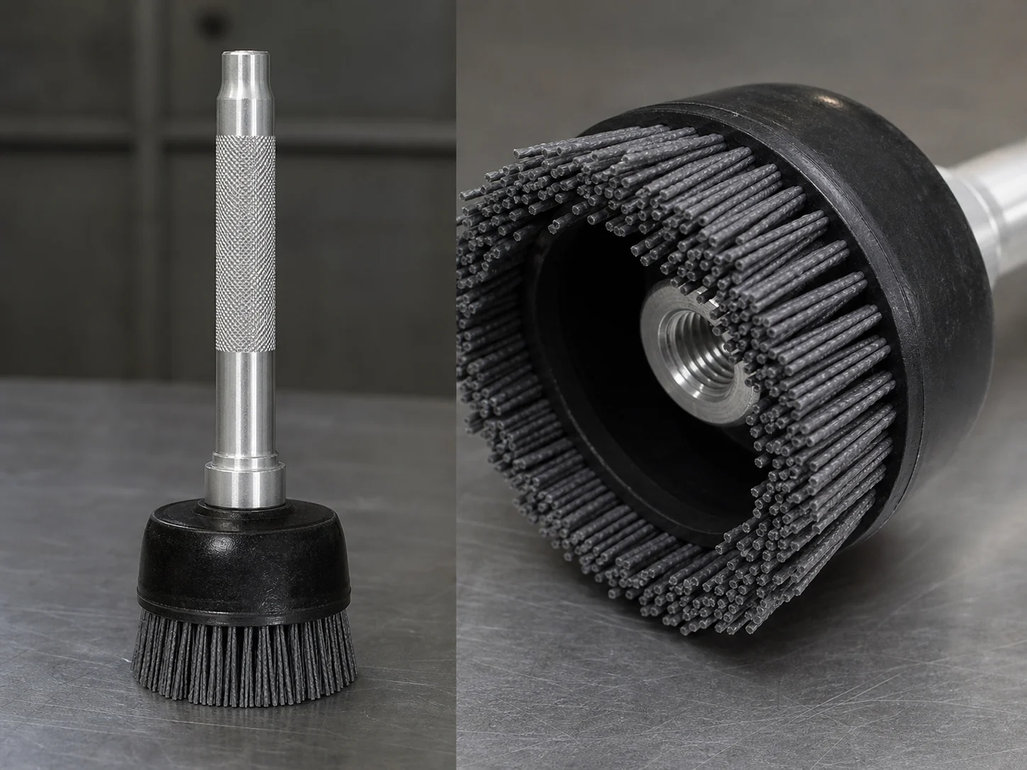 100mm P120 SiC Cup Brush cleaning brush