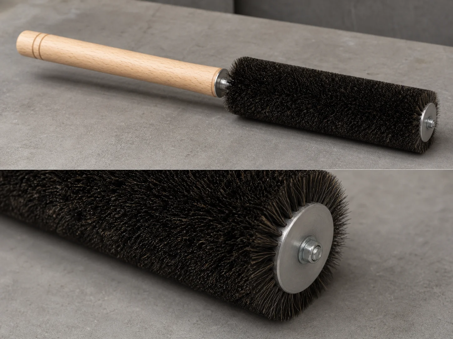 100x400mm Horsehair Polishing Roller Brush cleaning brush