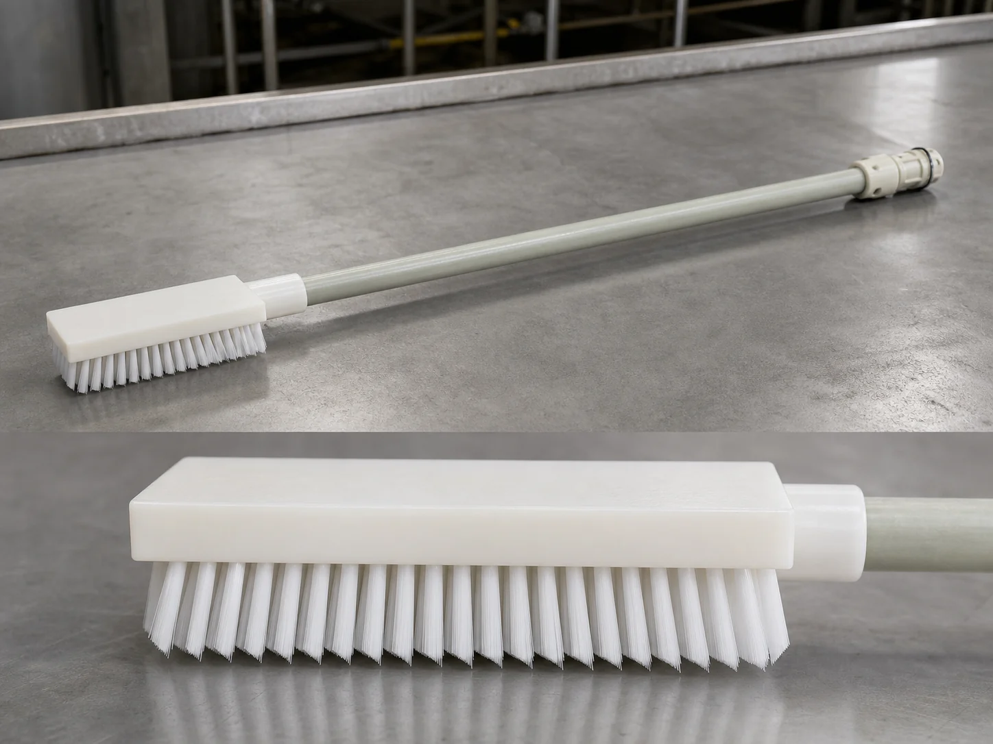200mm PVDF Acid Tank Brush