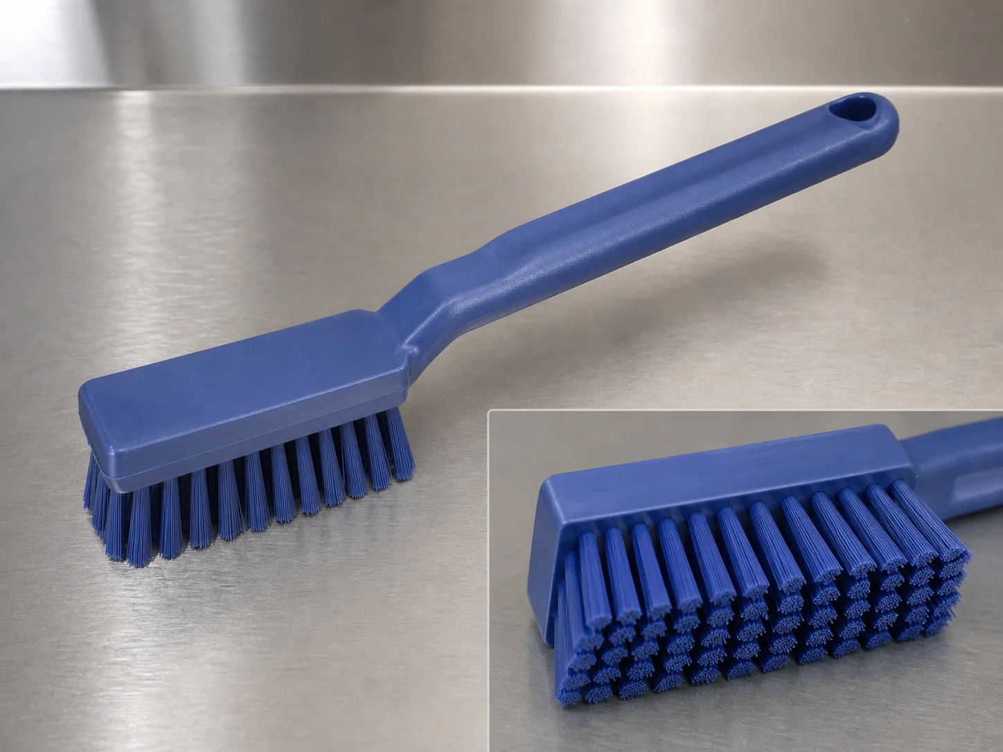 250mm Metal Detectable PBT Food Brush