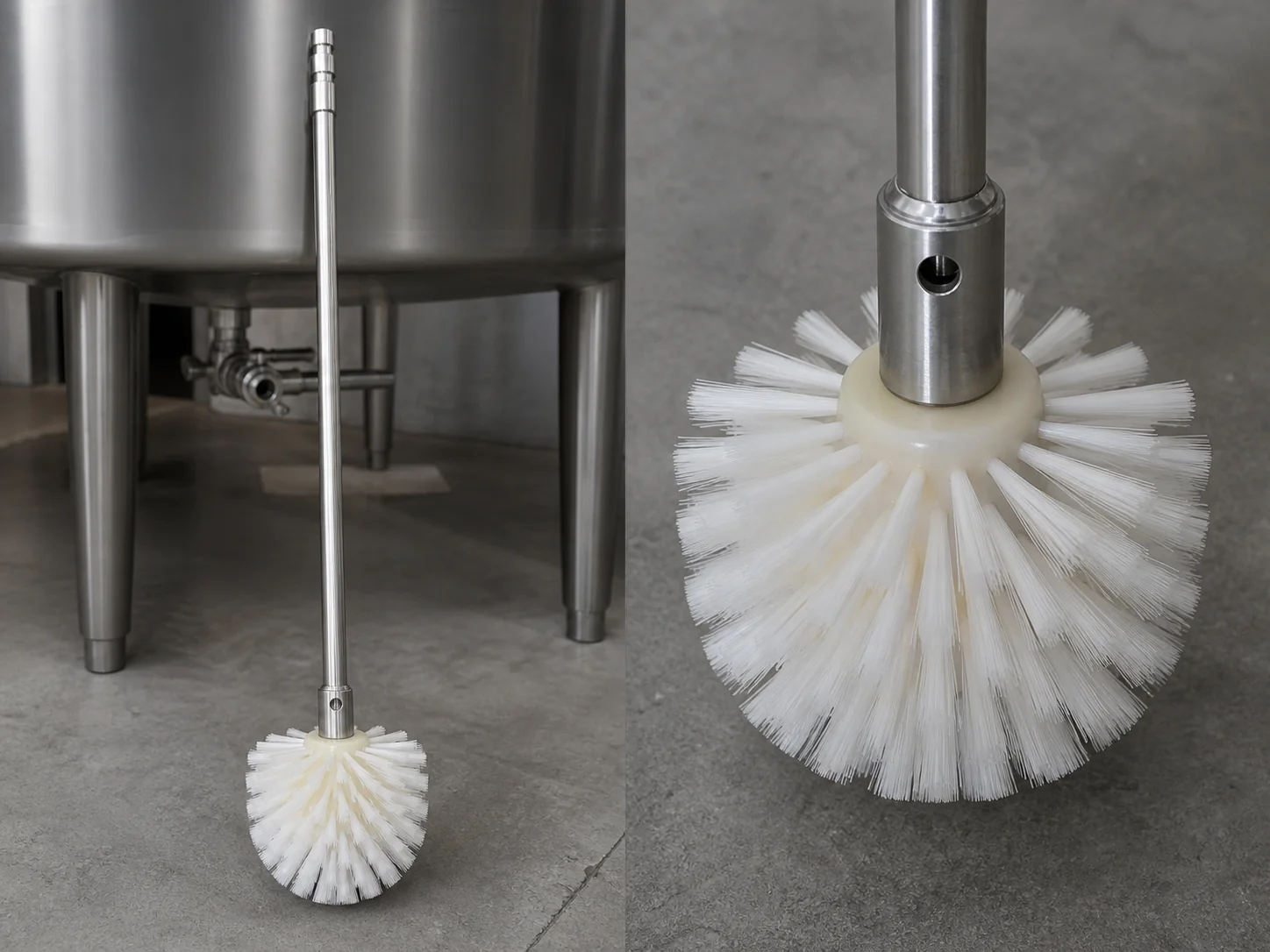 300mm PBT Fermentation Tank Bottom Brush