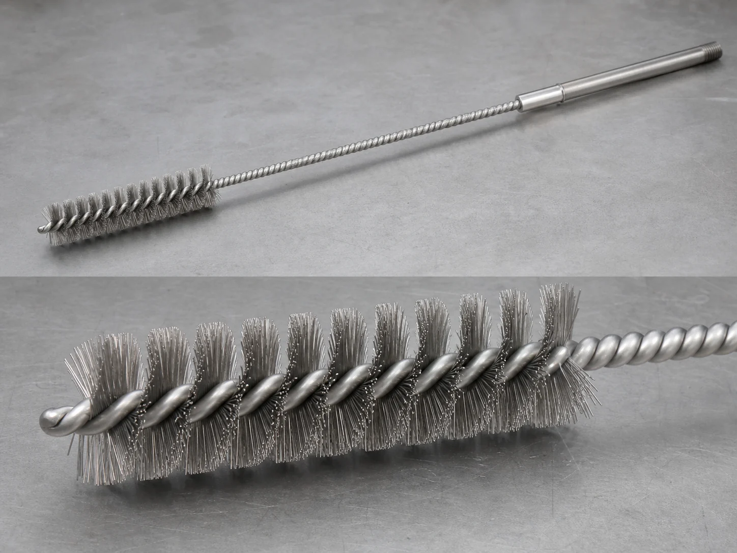300mm Spring SS304 Pipe Brush