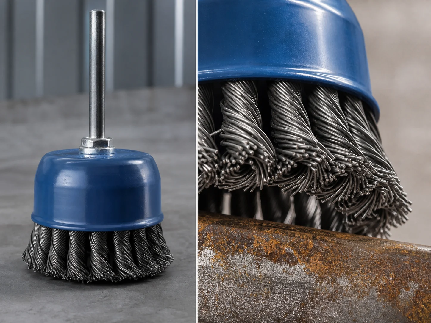 75mm Knotted Hcs Cup Brush