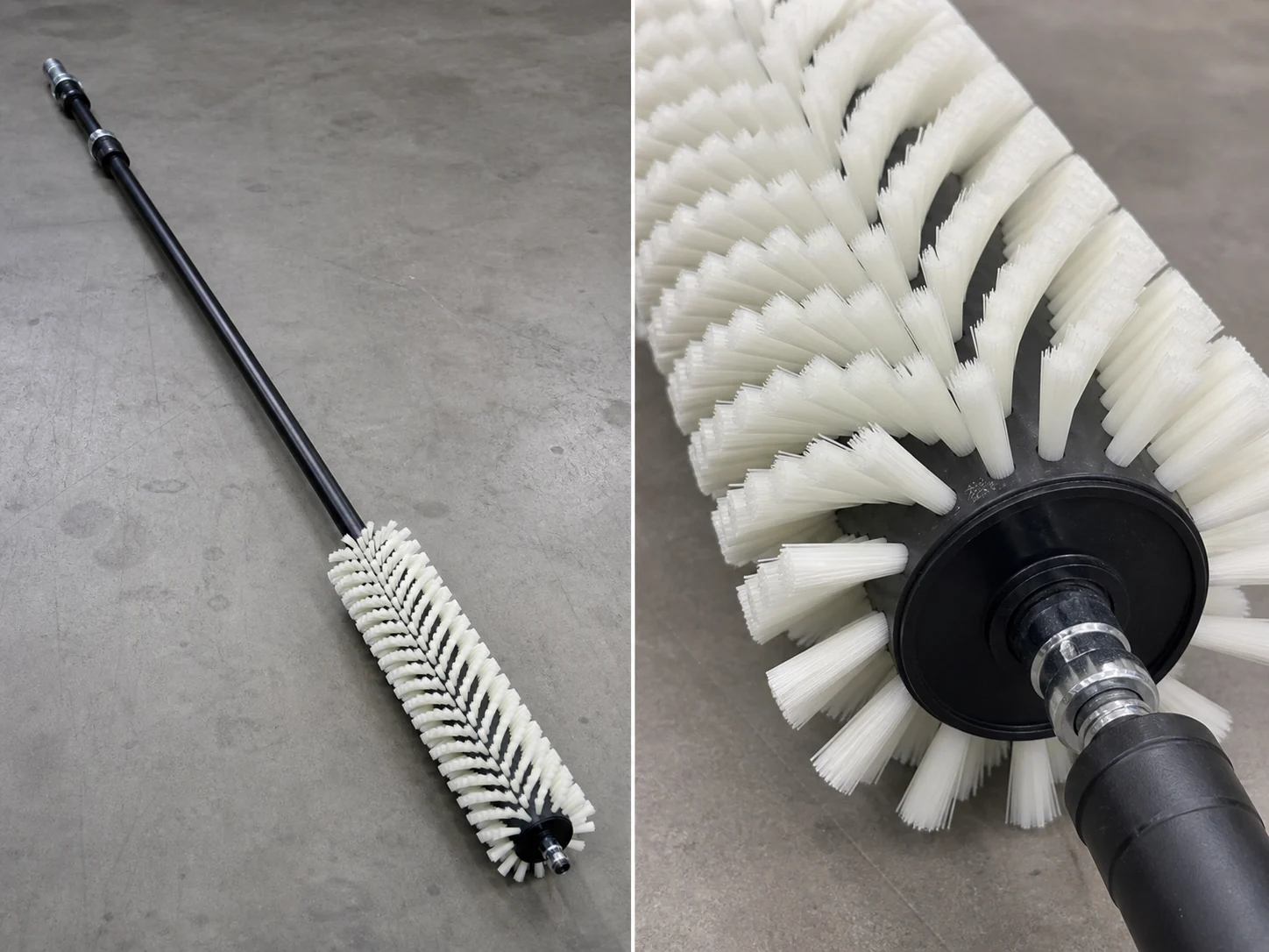 800mm Helical PA66 Discharge Brush