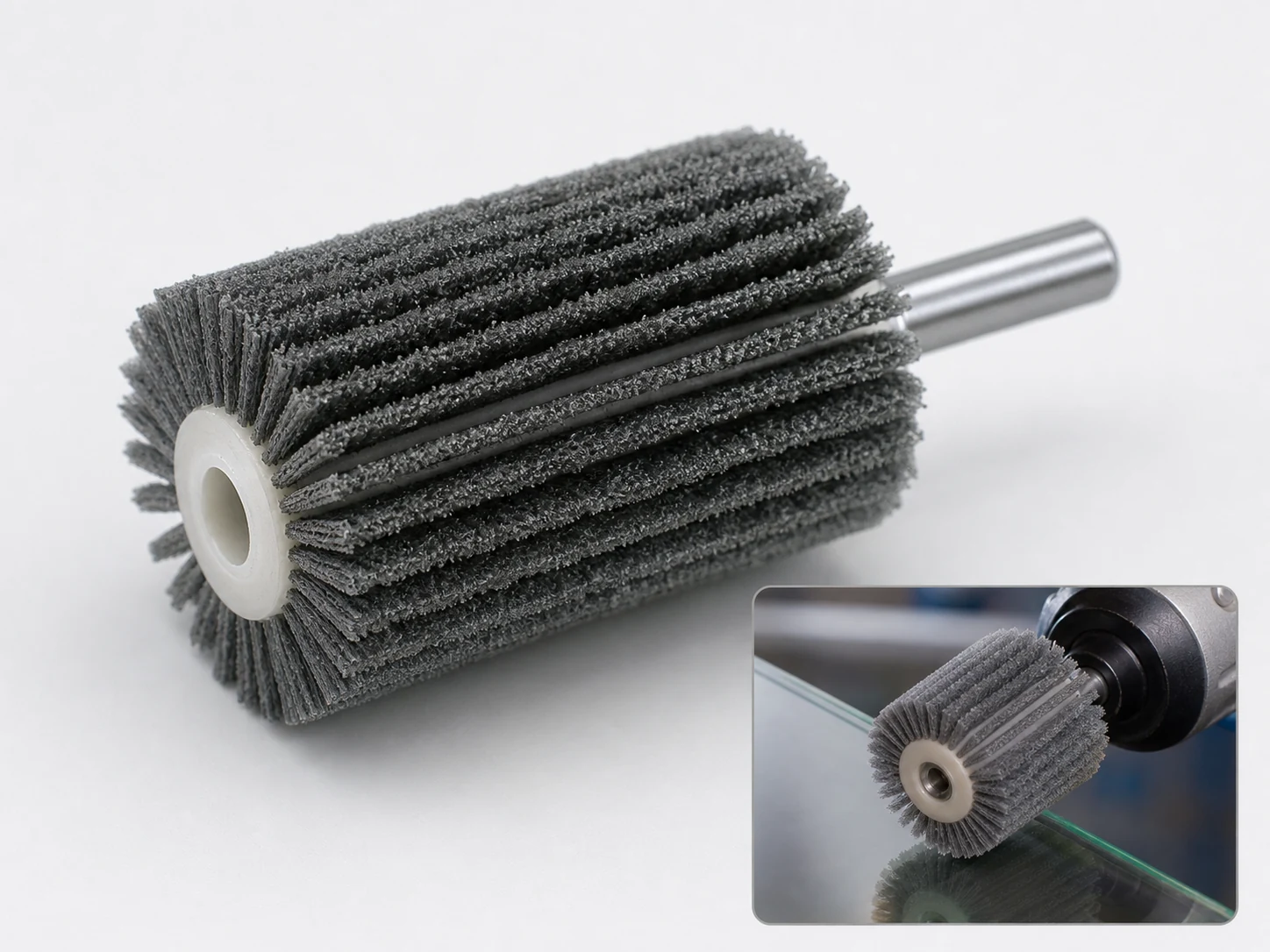 Abrasive Brush Glass