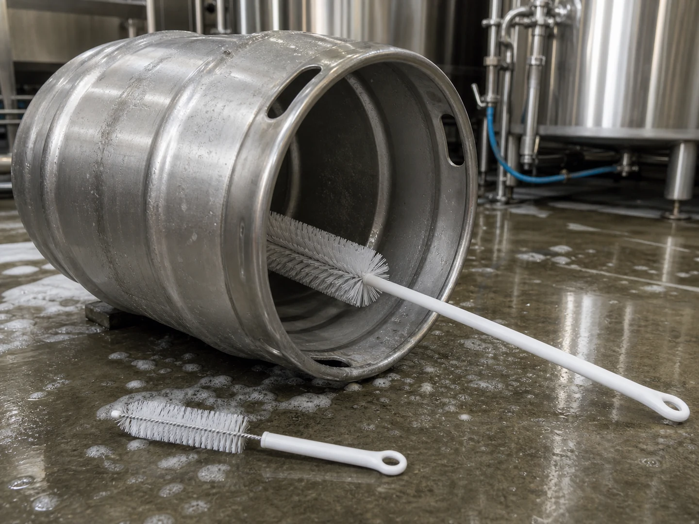 Beer Keg Cleaning Brush cleaning brush