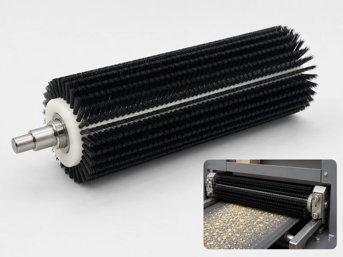 Brush Roller Dust Removal
