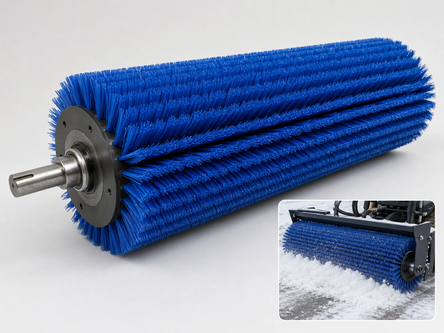 Brush Roller Snow Sweeping