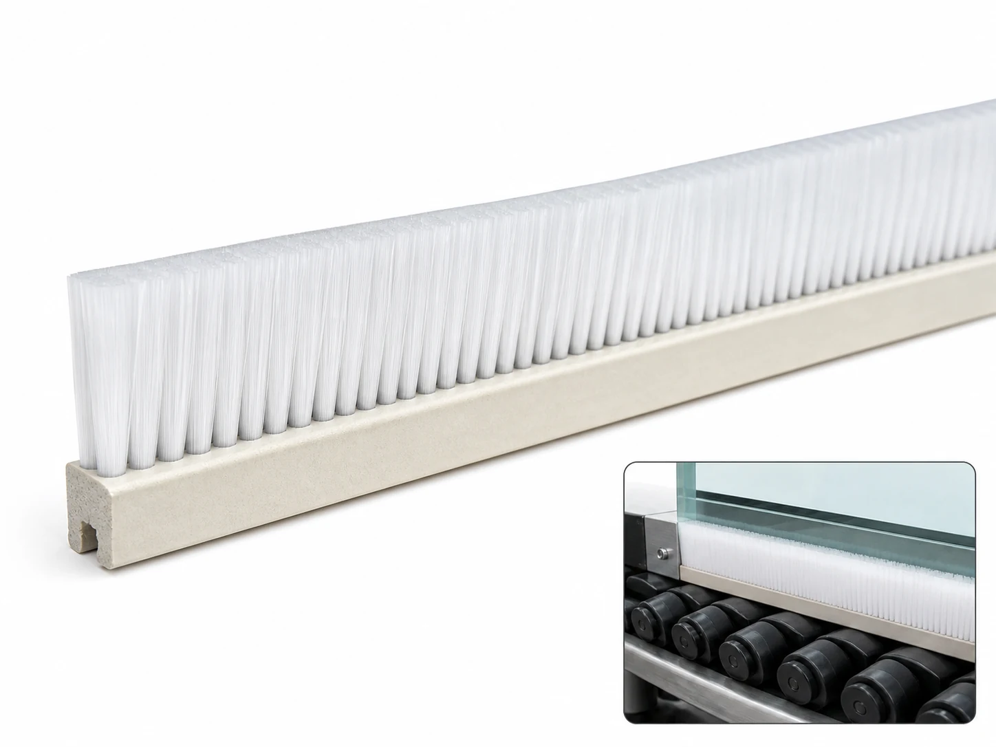 Ceramic Strip Brush Glass cleaning brush