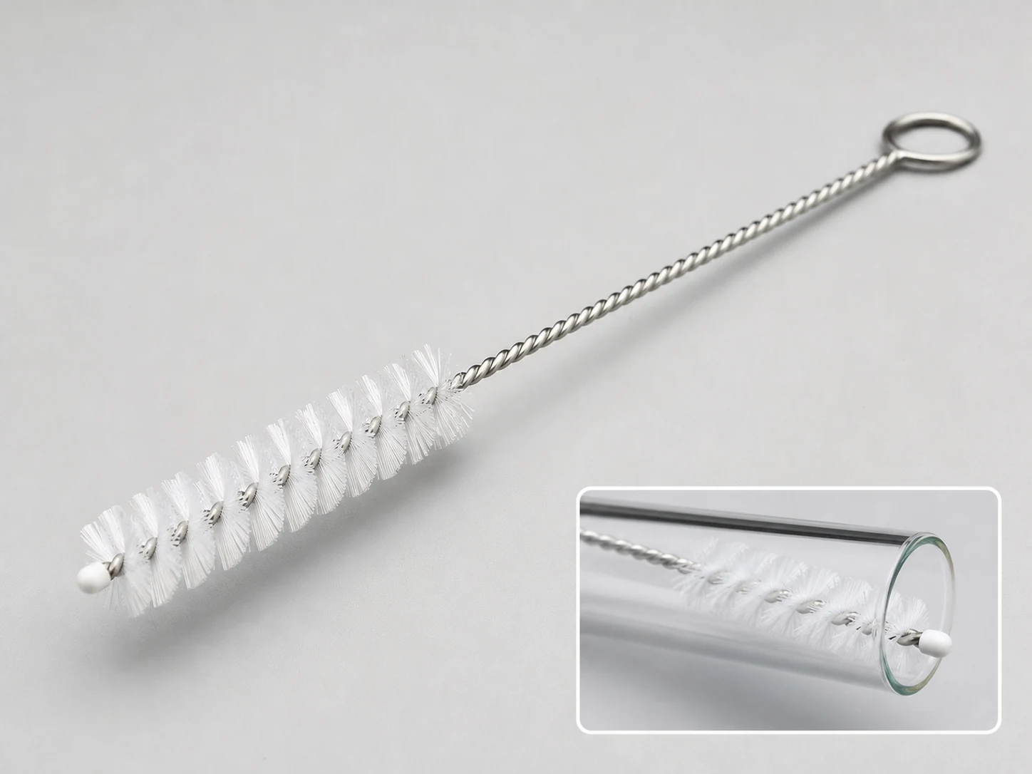 Chromatography Brush cleaning brush