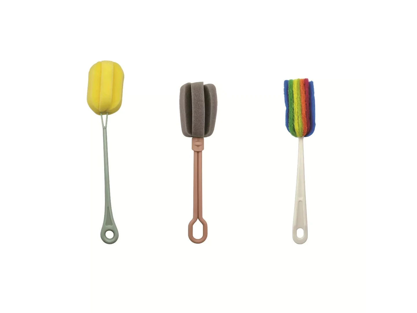 Curved Handle Cleaning Brush