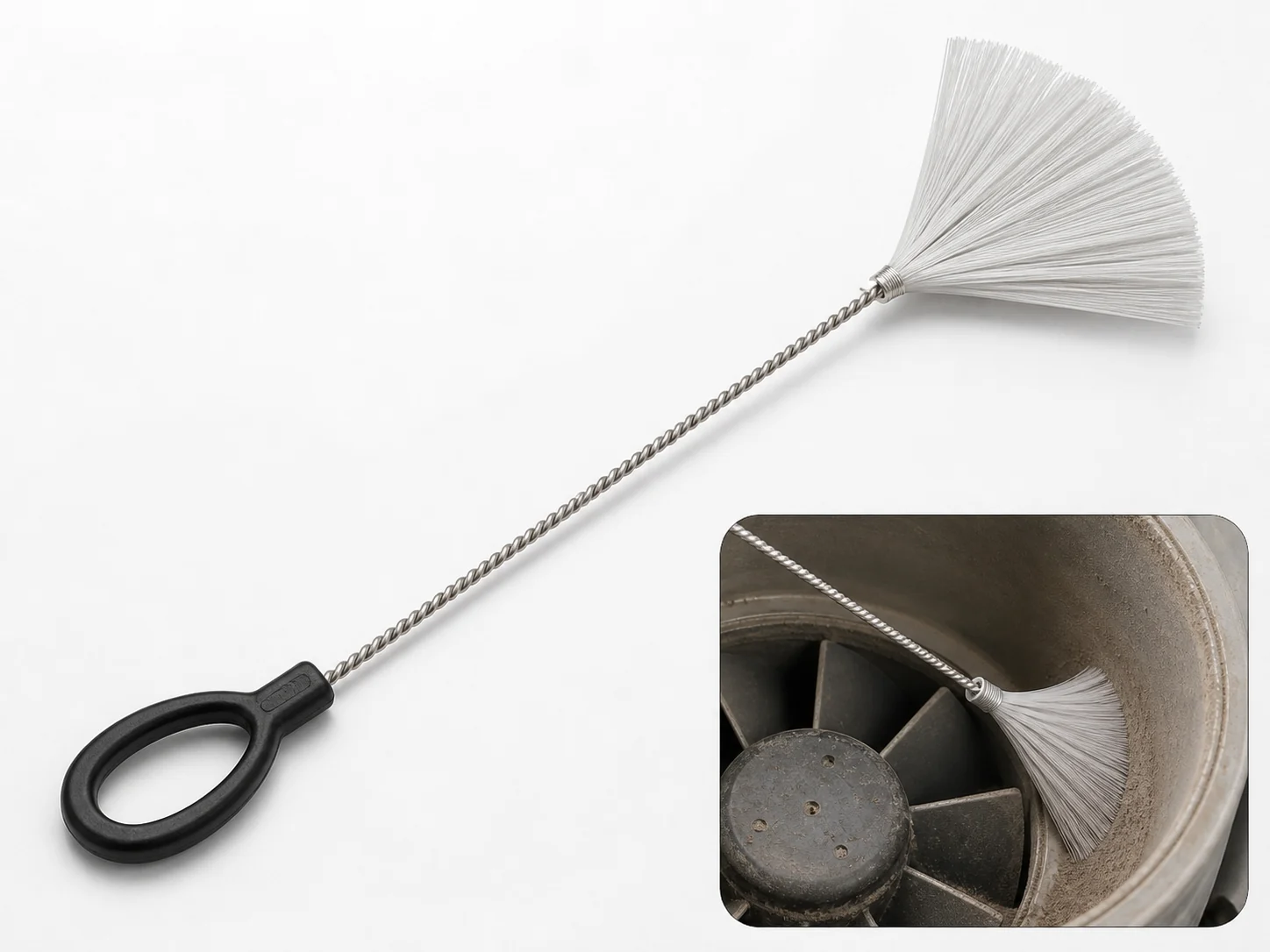 Fan Brush cleaning brush