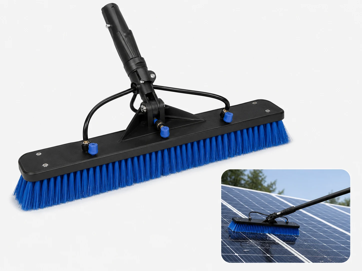 Glass Solar Panel Brush