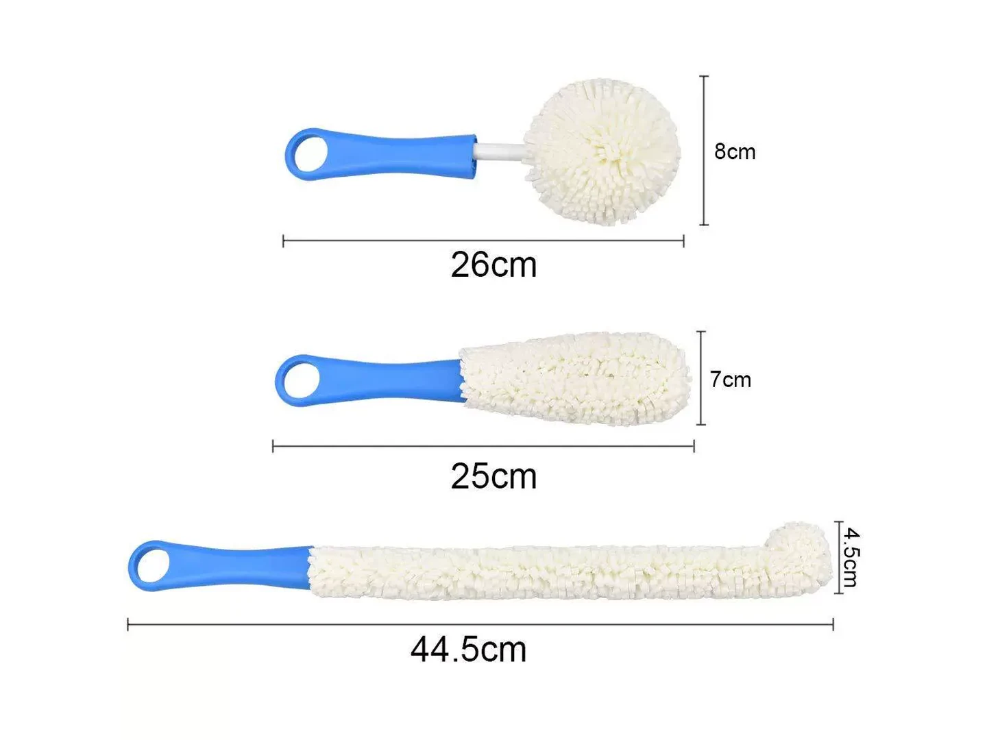 Glassware Cleaning Brush Kit