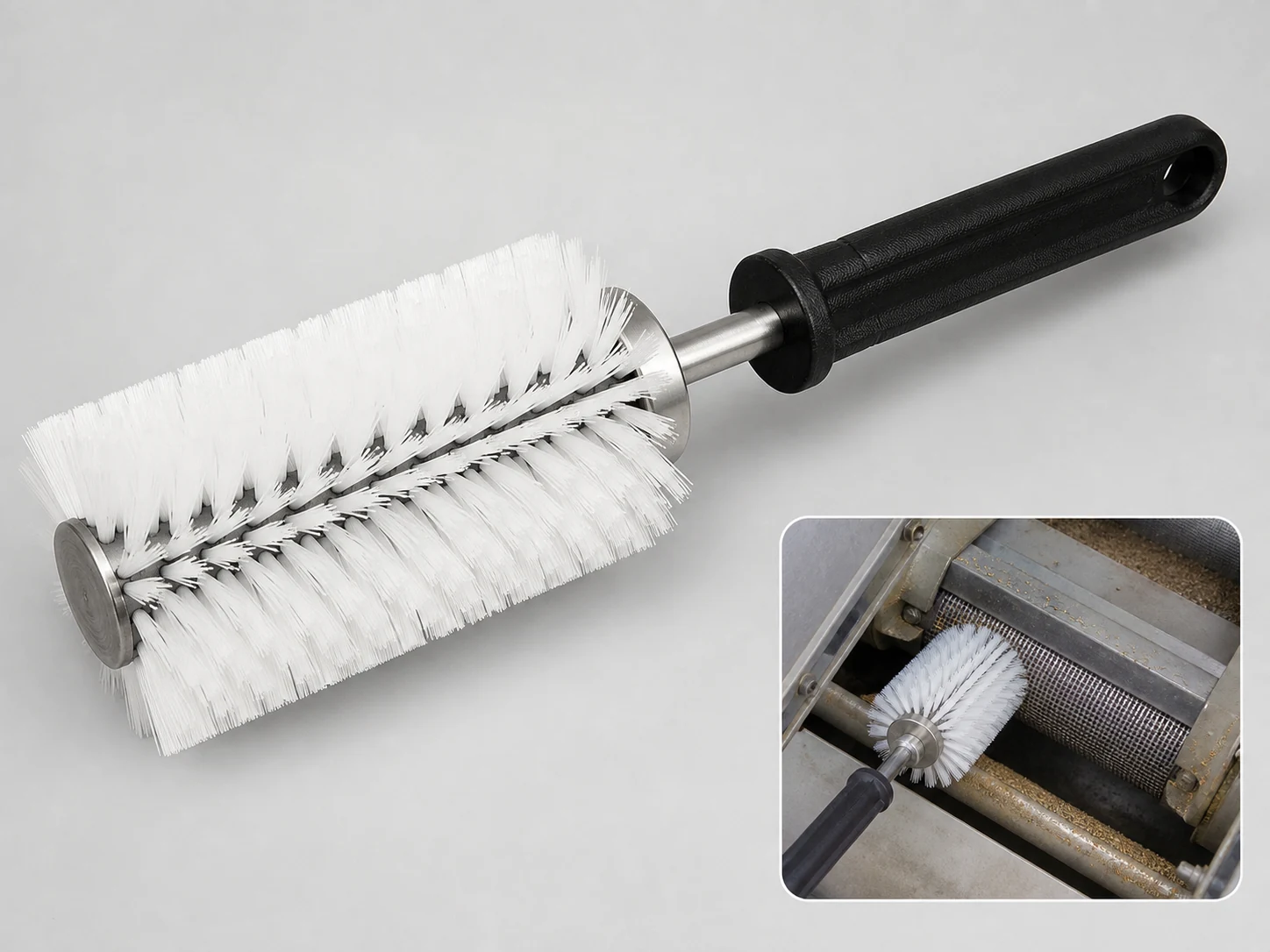 Grain Polisher Brush cleaning brush