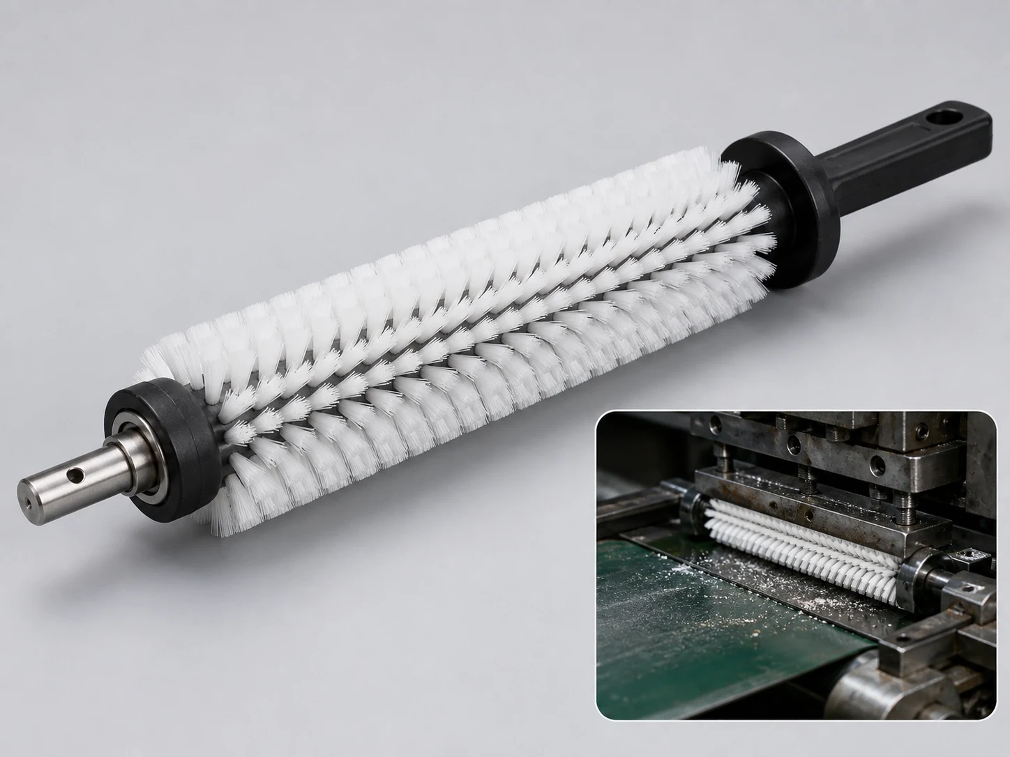Machine Tool Punch Press cleaning brush