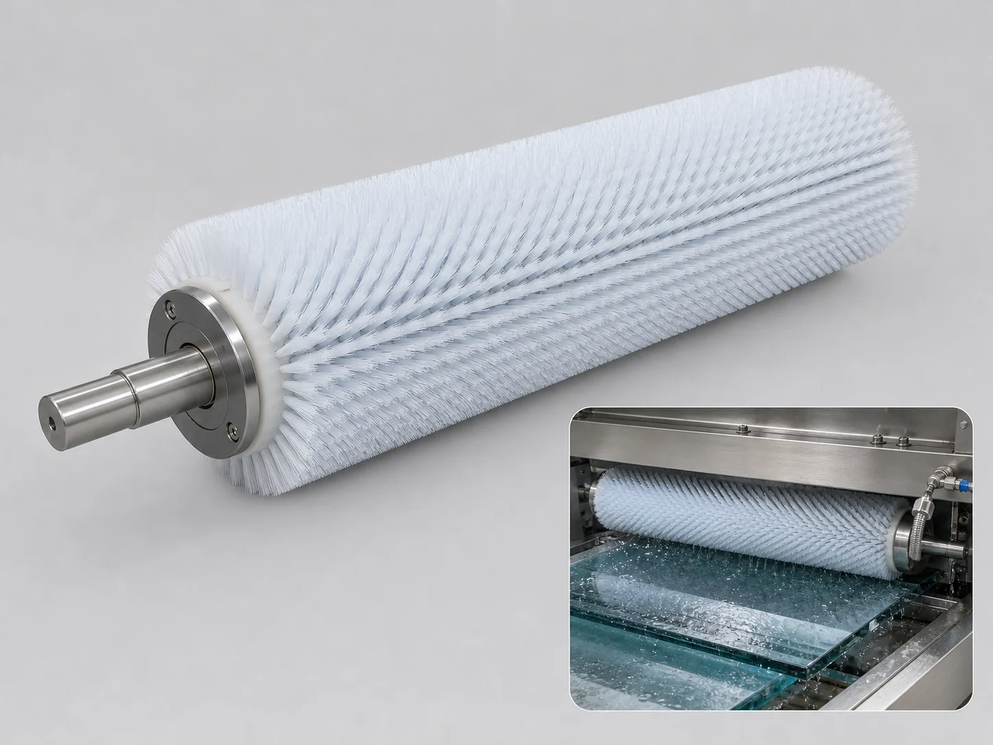 Nylon Brush Roller Glass cleaning brush