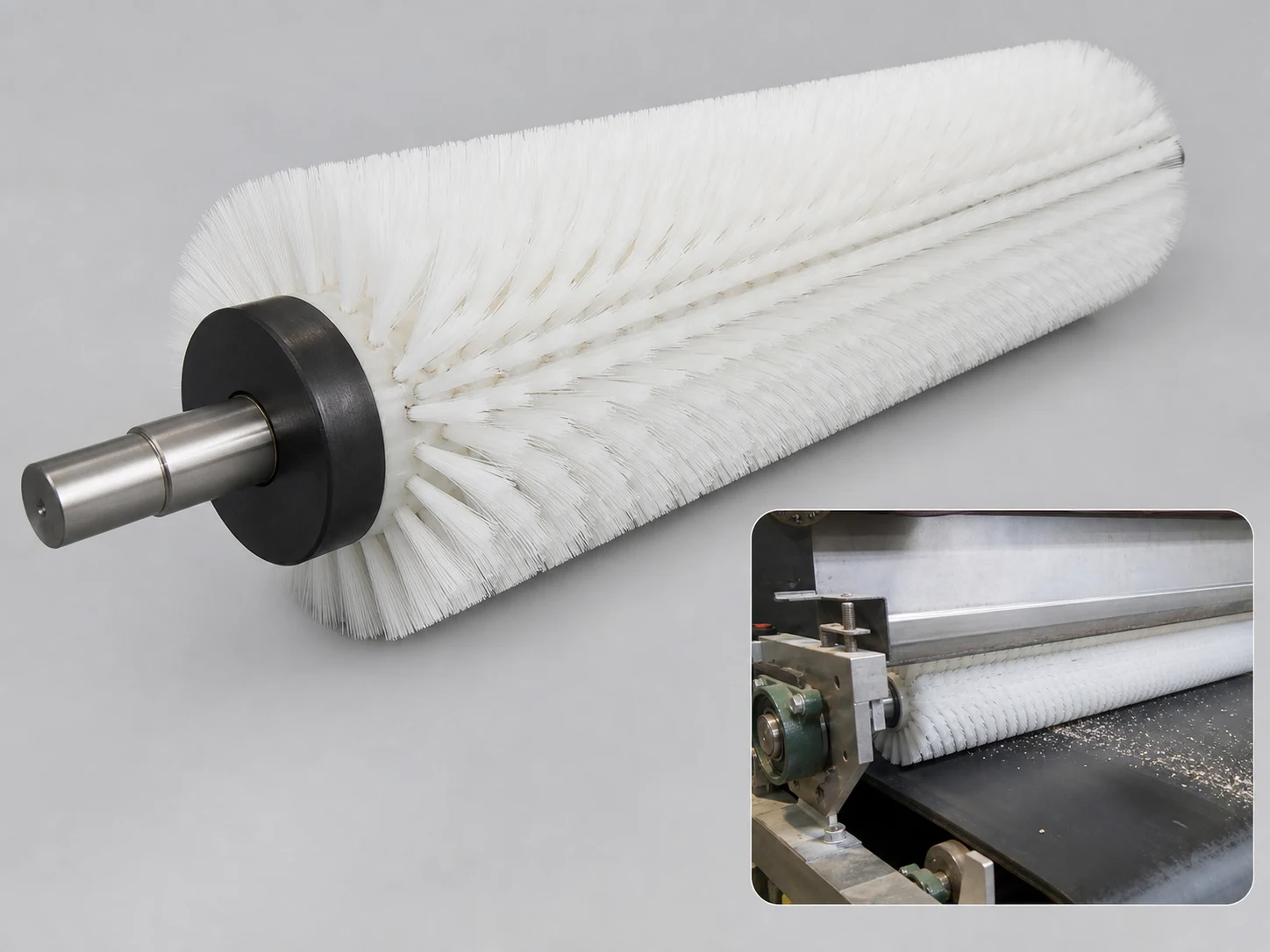 Nylon Brush Roller Paper Making cleaning brush