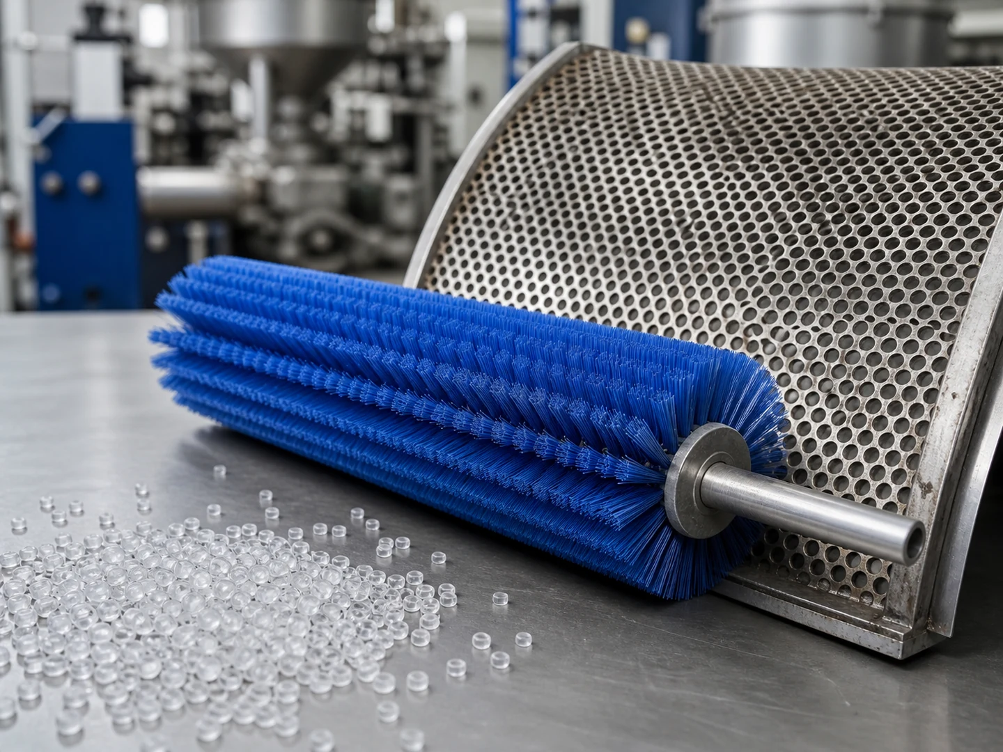 Pellet Screen Cleaning Brush