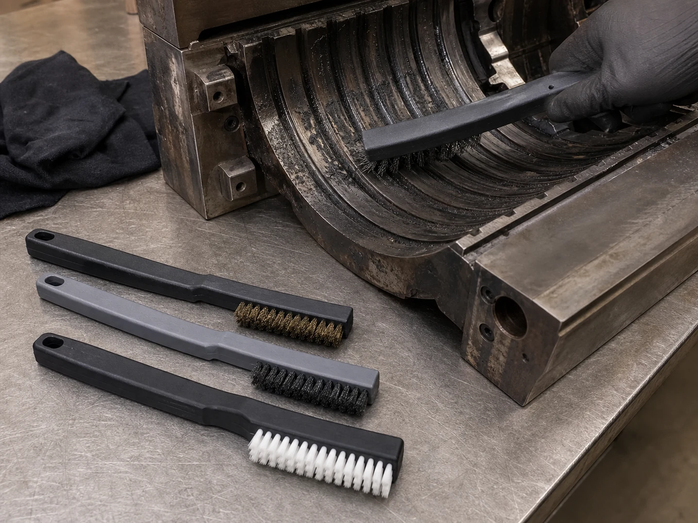 Rubber Mold Cleaning Brush