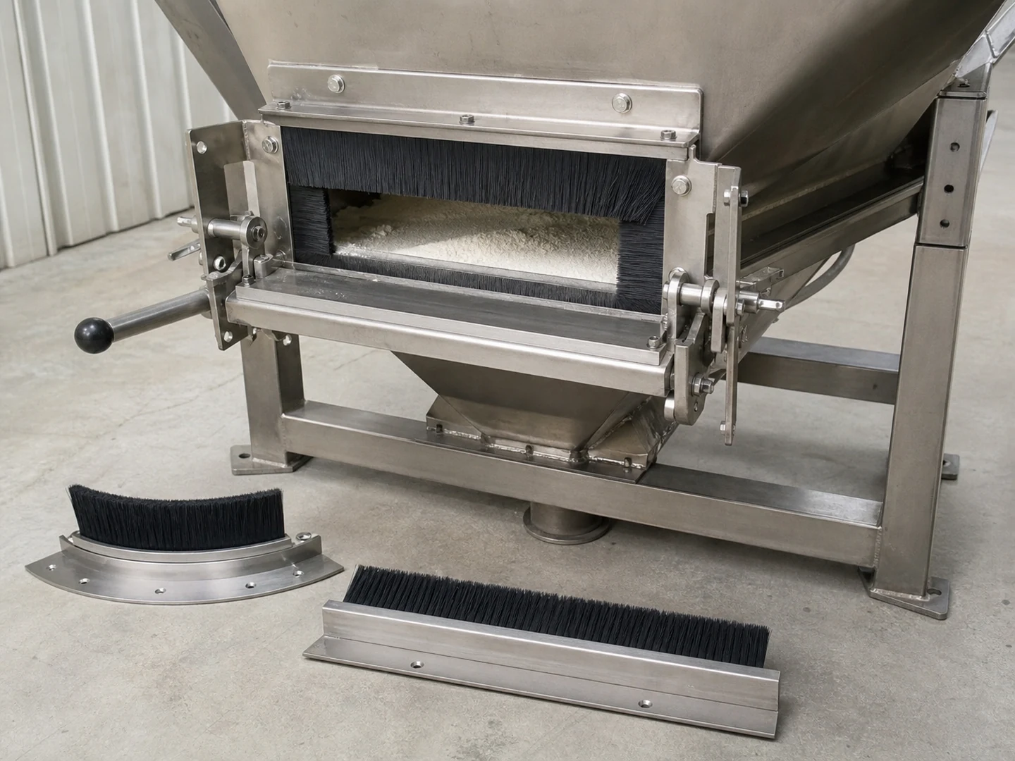 Silo Dust Control Brush