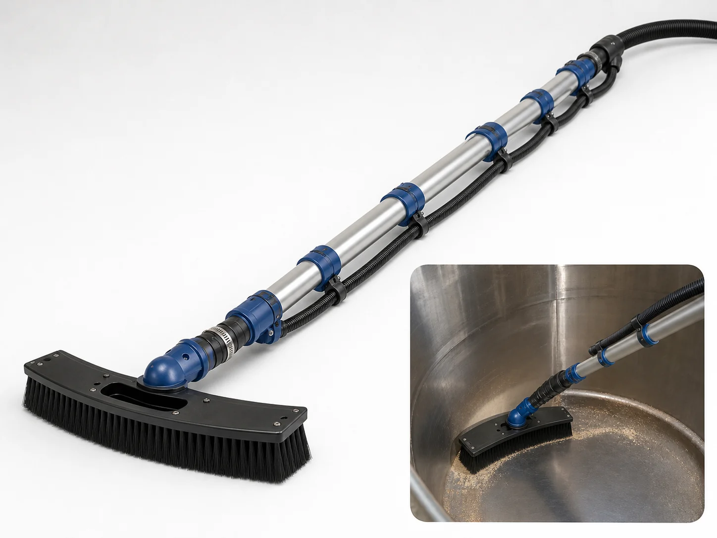 Silo Dust Removal Brush