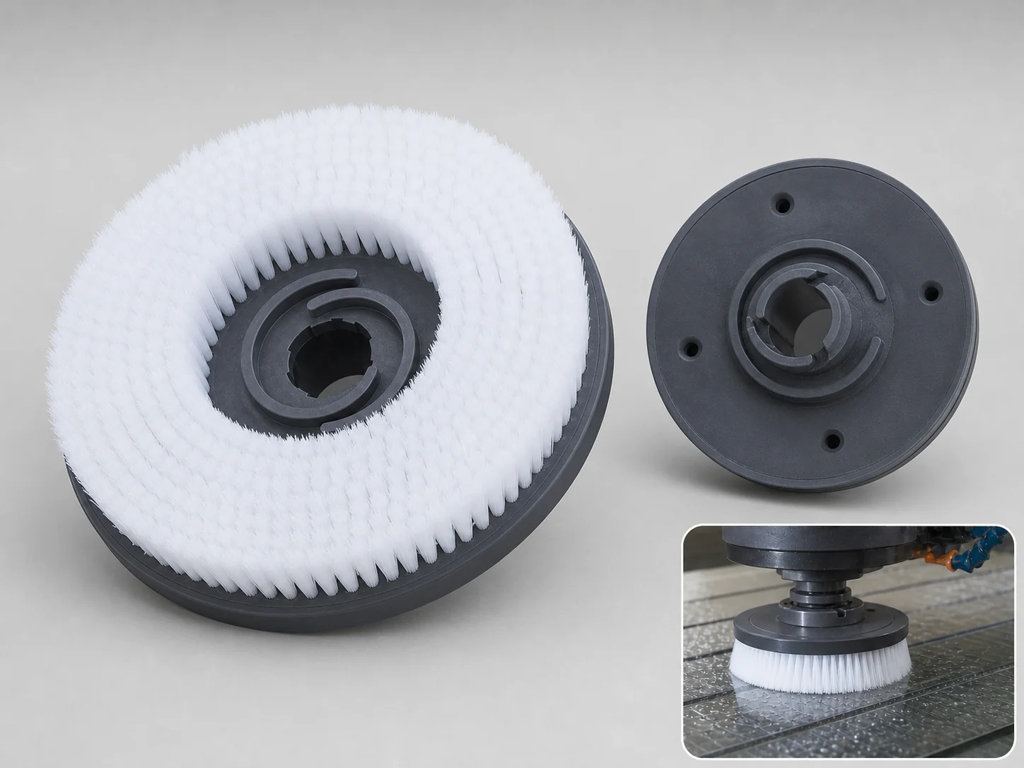Snail Lock Type Brush cleaning brush