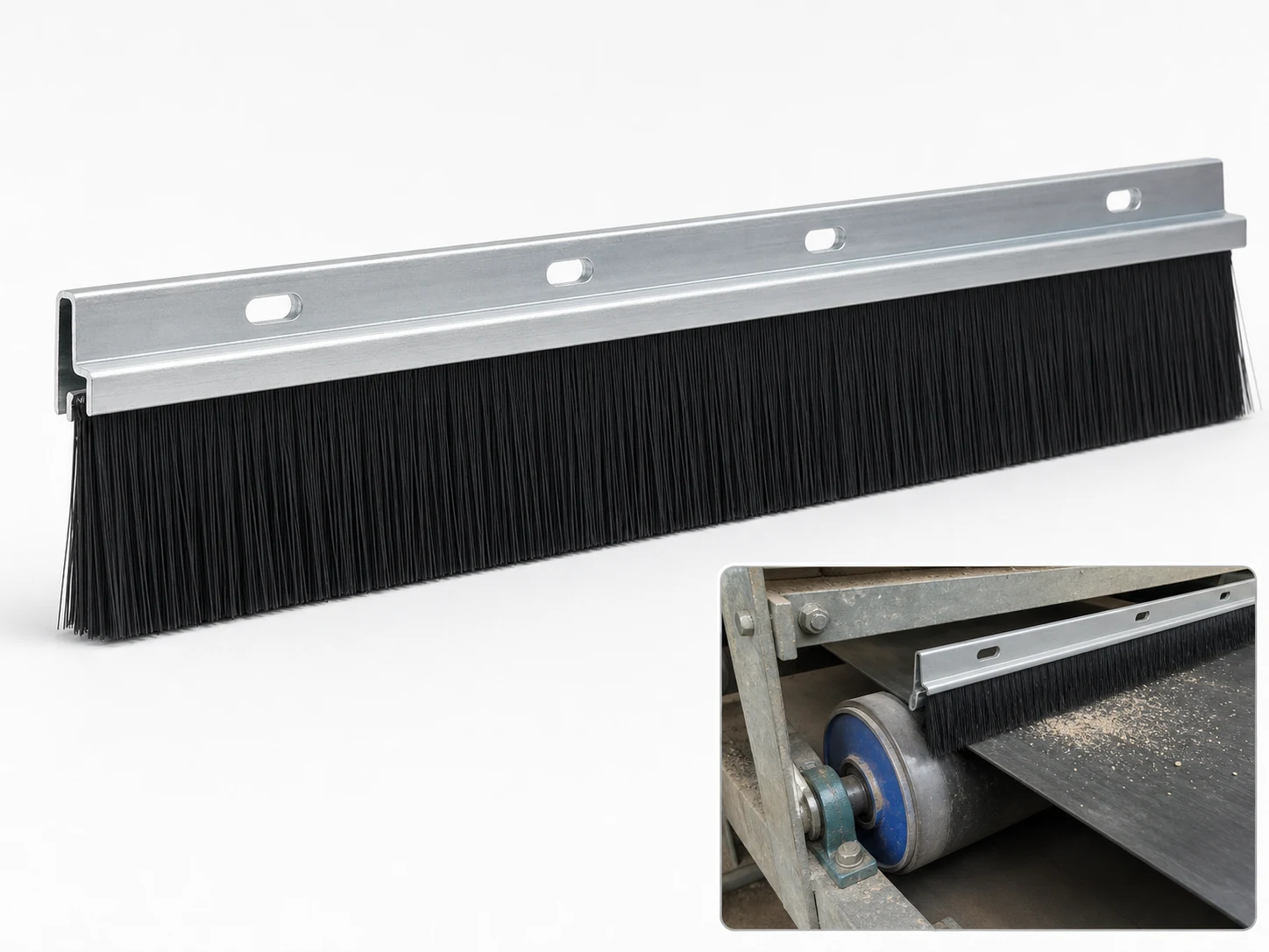 Strip Brush Conveyor Belt cleaning brush
